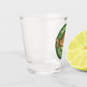 Persoonlijke Vis- en Visbenodigdhedenwinkel Visser Shot Glas (Links)