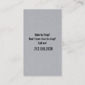 Persoonlijke Visitekaartjes (Achterkant)