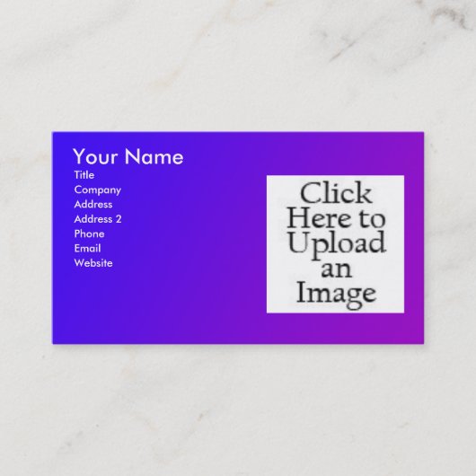 Persoonlijke Visitekaartjes (Voorkant)