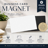 Persoonlijke visitekaartjesmagneet magnetisch visitekaartje