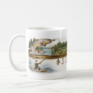 Persoonlijke Visserijmok, Geschenk voor Hengelaars Koffiemok