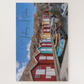 Persoonlijke vissershaven, landschappelijk legpuzzel (Verticaal)