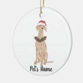 Persoonlijke vissla keramisch ornament (Links)