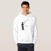 Persoonlijke Visvangst Hoodie (Voorkant volledig)