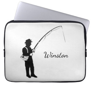 Persoonlijke Visvangst Laptop Sleeve