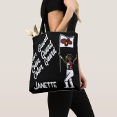 Persoonlijke Vlag Tote (Rode Bloem) B Bag (Dichtbij)
