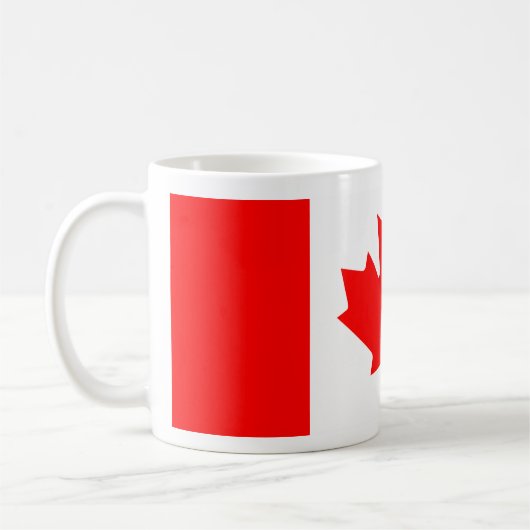 Persoonlijke vlag van Canada | Aangepaste naam Can Koffiemok (Links)