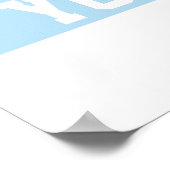 Persoonlijke vlag van Chicago Poster (Hoek)