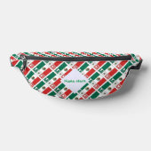 Persoonlijke Vlag van Mexico Erfstuk Heuptasje (Liggend)