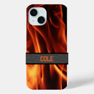 Persoonlijke vlam iPhone 15 case