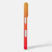 Persoonlijke vlammend rood en geel ombre Case-Mate iPhone case (Achterkant / Rechts)