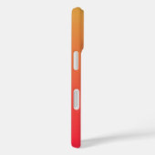 Persoonlijke vlammend rood en geel ombre Case-Mate iPhone case (Achterkant / Rechts)