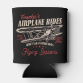 Persoonlijke vlieglessen voor het terugtrekken van blikjeskoeler (Achterkant)