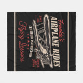 Persoonlijke vlieglessen voor het terugtrekken van fleece deken (Voorkant (Horizontaal))