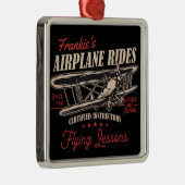 Persoonlijke vlieglessen voor het terugtrekken van metalen ornament (Rechts)