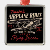 Persoonlijke vlieglessen voor het terugtrekken van metalen ornament (Voorkant)