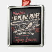 Persoonlijke vlieglessen voor het terugtrekken van metalen ornament (Links)