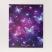 Persoonlijke Vlinder Fantasie Kunst Legpuzzel (Verticaal)