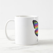 Persoonlijke Vlinder Koffiemok (Links)