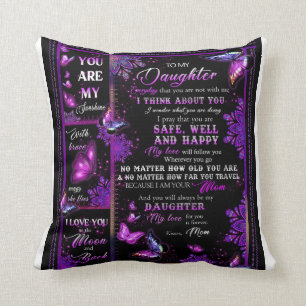 Persoonlijke vlinder naar mijn dochtermandje kussen