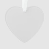 Persoonlijke Vlinderherdenking Ornament (achterkant)