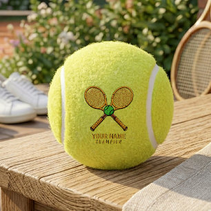 Persoonlijke Voeg Uw Naam Tennisbalrackets Toe     Tennisballen