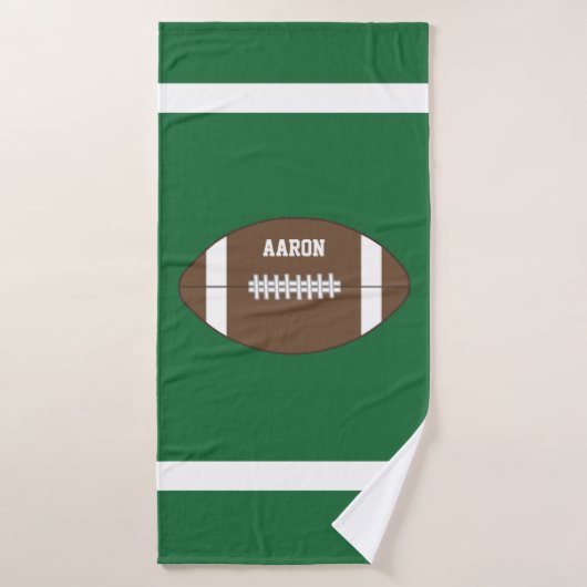 Persoonlijke voetbal badhanddoek (Badhanddoek)