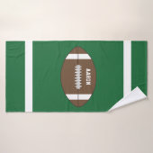 Persoonlijke voetbal badhanddoek (Badhanddoek)