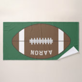 Persoonlijke voetbal badhanddoek  (Badhanddoek)