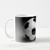 Persoonlijke voetbal beker mok (Links)