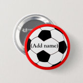Persoonlijke Voetbal/Button Ronde Button 5,7 Cm (Voorkant /achterkant)