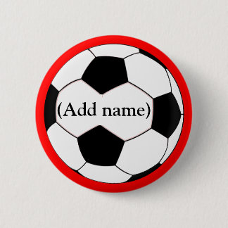 Persoonlijke Voetbal/Button Ronde Button 5,7 Cm
