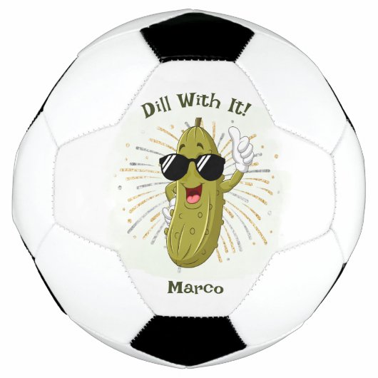 Persoonlijke Voetbal Dill Pickle (Voorkant)