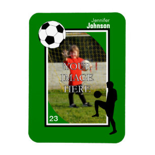 Persoonlijke Voetbal/Football Magnet Magneet