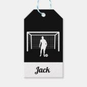 Persoonlijke Voetbal Goalie Goalkeeper Football Ma Cadeaulabel (Voorkant)