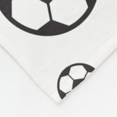 Persoonlijke Voetbal Goalie Goalkeeper Football Ma Fleece Deken (Hoek)