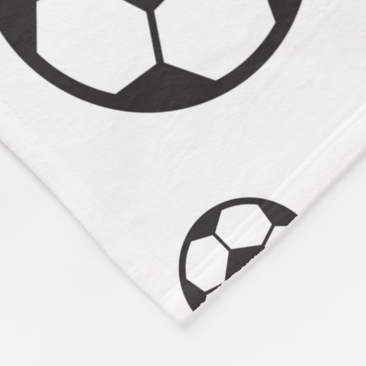 Persoonlijke Voetbal Goalie Goalkeeper Football Ma Fleece Deken (Hoek)