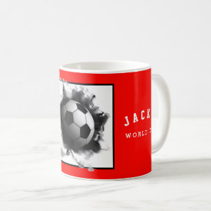 Persoonlijke Voetbal Inzamable Koffiemok
