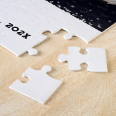 persoonlijke voetbal Kerstmis Legpuzzel (Zijkant)