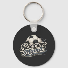 Persoonlijke Voetbal Mama Sleutelhanger – Aangepas