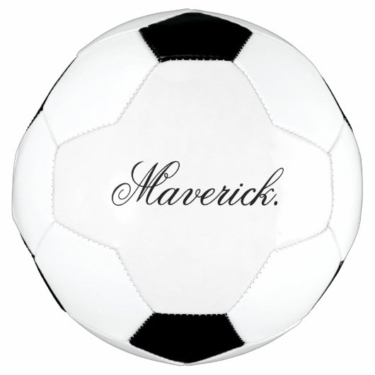 Persoonlijke voetbal met aangepaste naam voor iede (Voorkant)