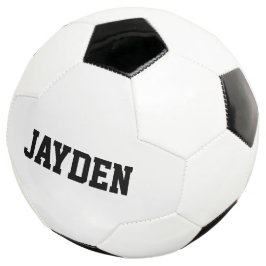 Persoonlijke voetbal met eigen naam voor kinderen
