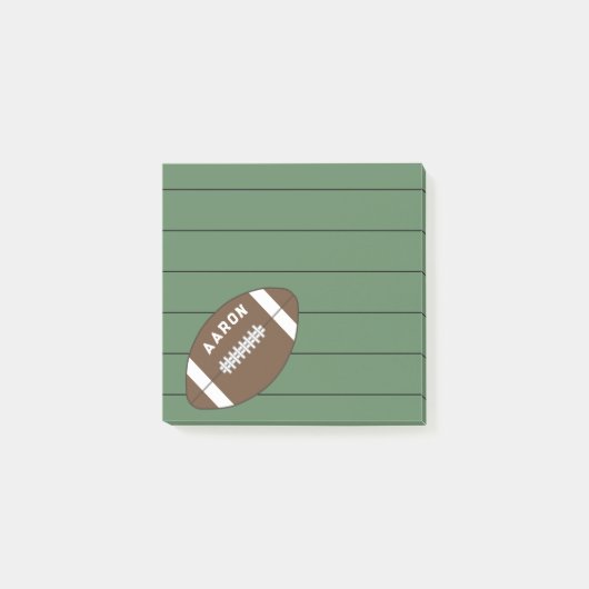 Persoonlijke voetbal Post-it-notities cadeau Post-it® Notes (Voorkant)