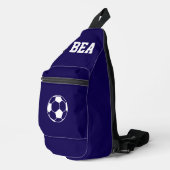 Persoonlijke Voetbal Schoen Sling Bag (Rechterhoek)