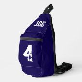 Persoonlijke Voetbal Schoen Sling Bag (Rechterhoek)