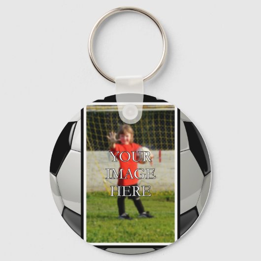 Persoonlijke Voetbal Sleutelhanger (Voorkant)