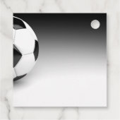 Persoonlijke voetbal sticker cadeau bedankjes labels (Achterkant)