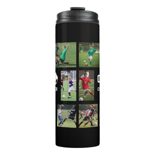 Persoonlijke Voetbal Thermosbeker (Voorkant)