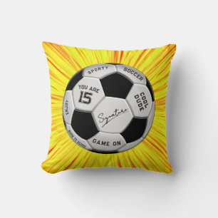 Persoonlijke Voetbal Verjaardag Leeftijd Naam Te Kussen
