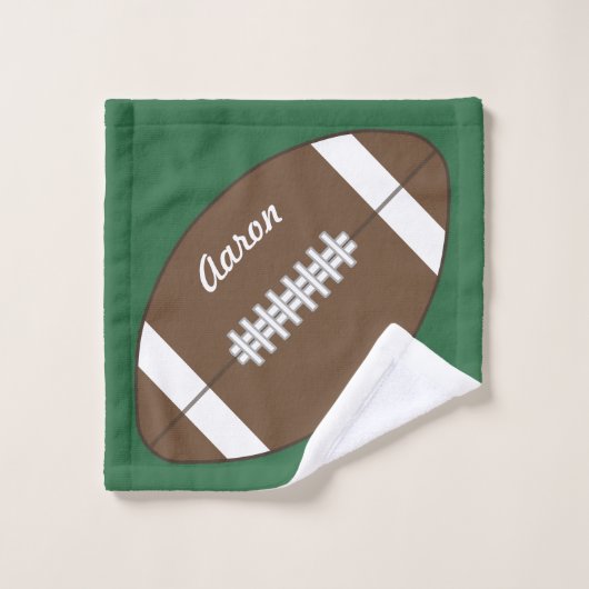 Persoonlijke voetbal washand  washandje (Wasdoekje)